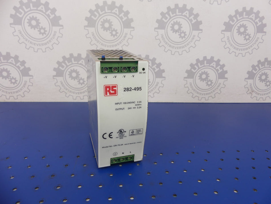 MEAN WELL RS DR-75-24 282-495 NETZTEIL