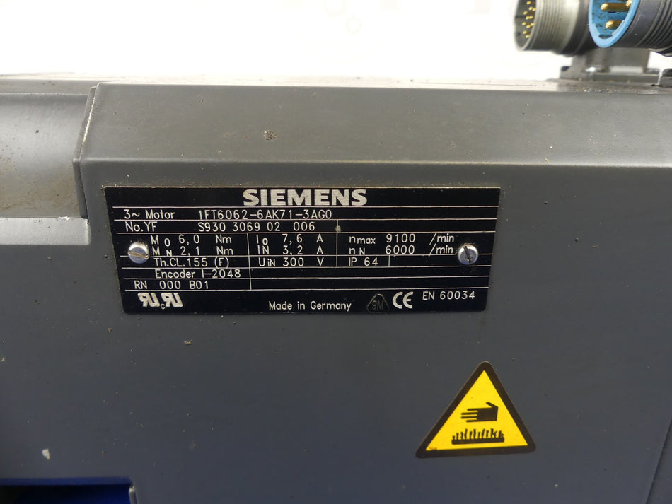 Siemens 1FT6062-6AK71-3AG0