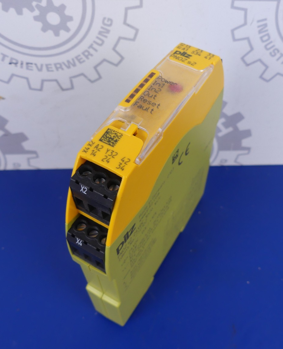 Pilz PNOZ s2  24VDC 3n/o 1n/c 750102