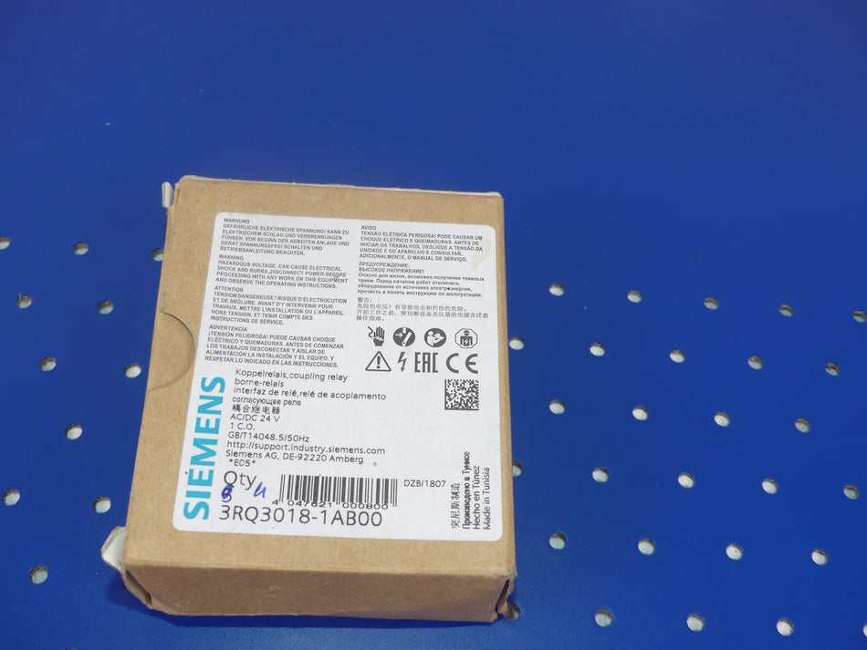 SIEMENS 3RQ3018-1AB00 Koppelrelais 4 Stück, Neu aus OVP