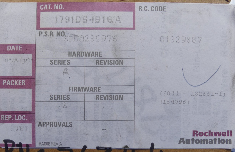 Allen-Bradley 1791DS-IB16/A