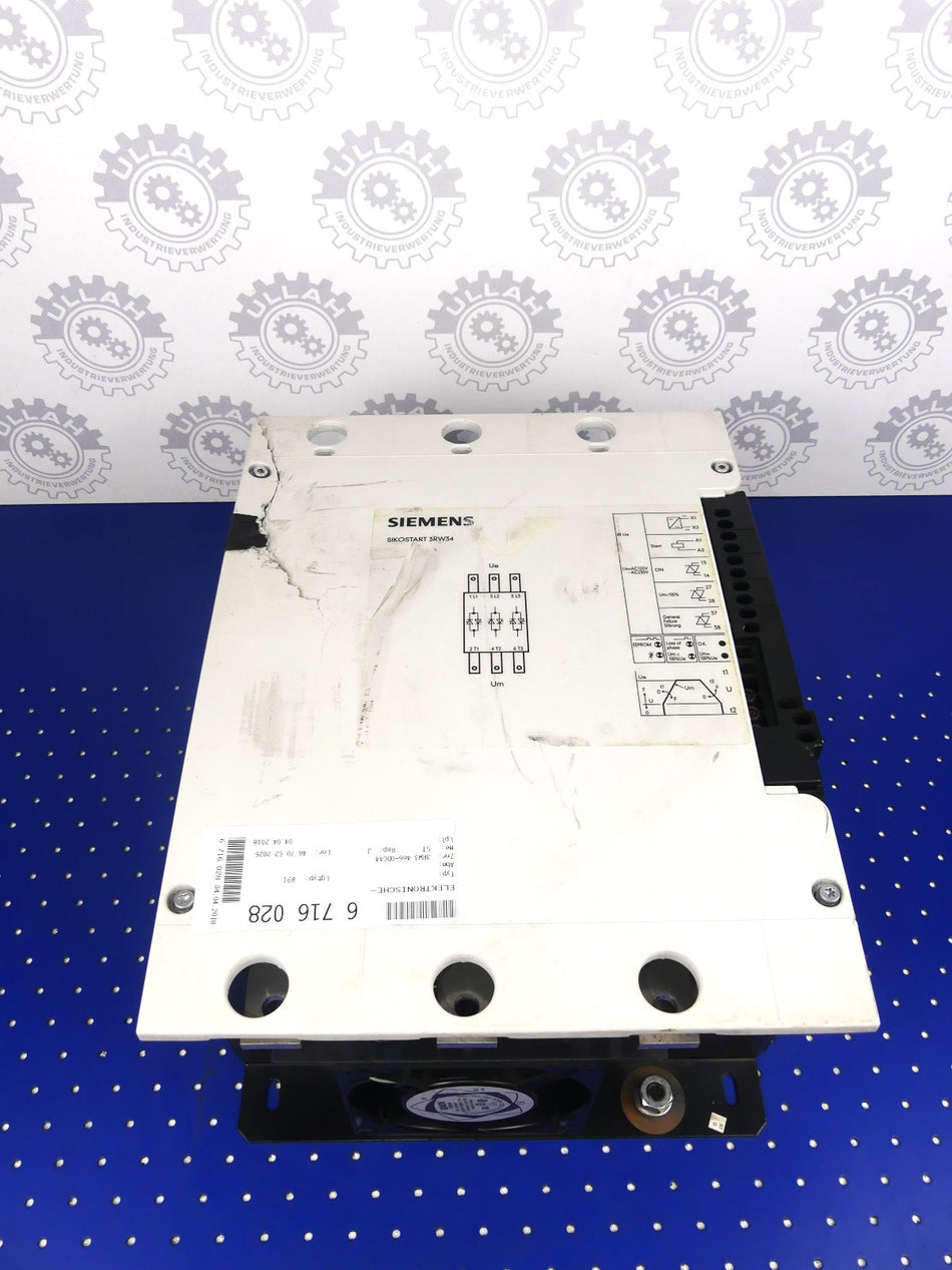 SIEMENS 3RW3466-0DC44 Beschädgit