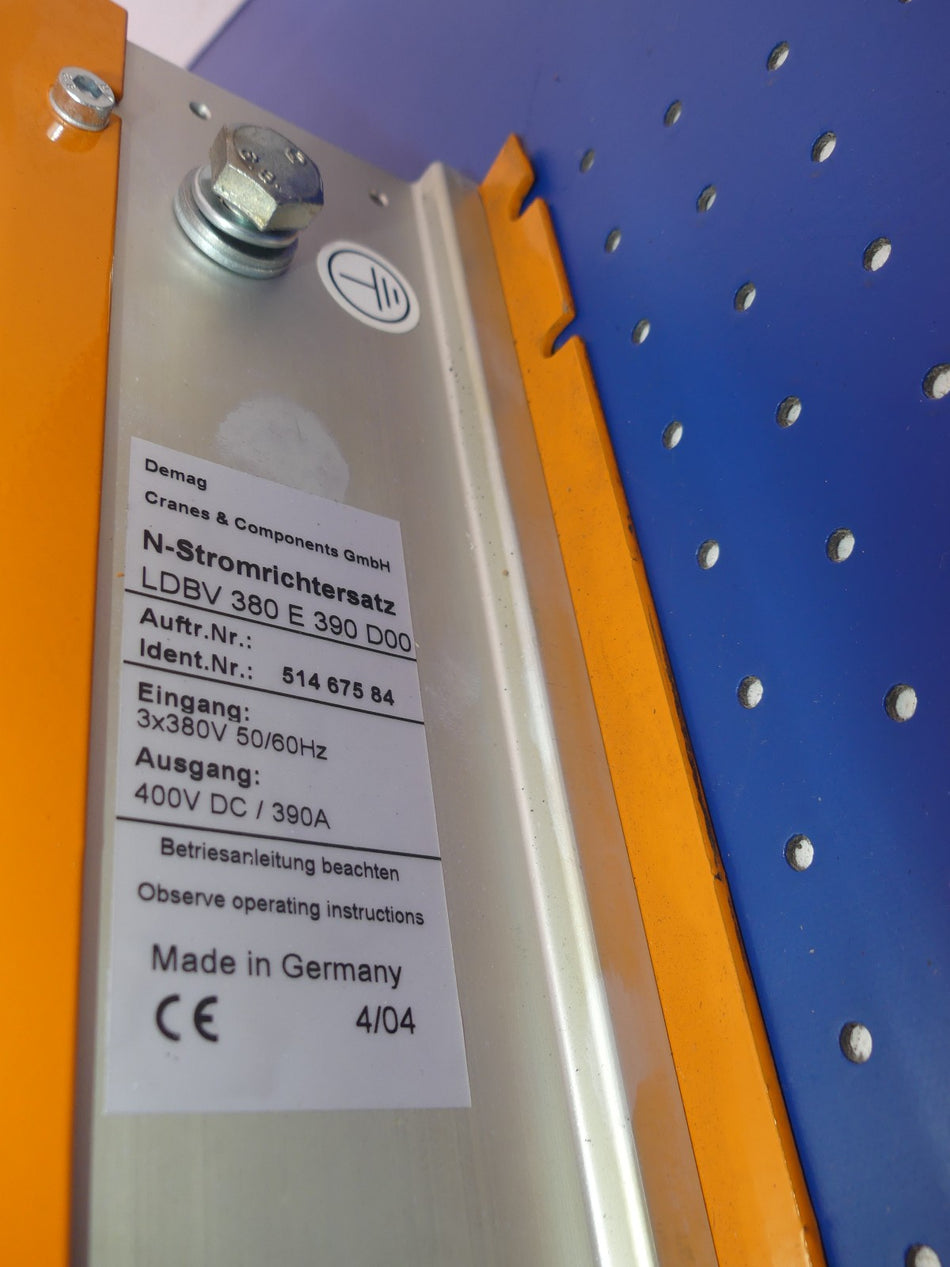 DEMAG N-STROMRICHTERSATZ LDBV 380 E 390 D00 LDBV 380E390D00