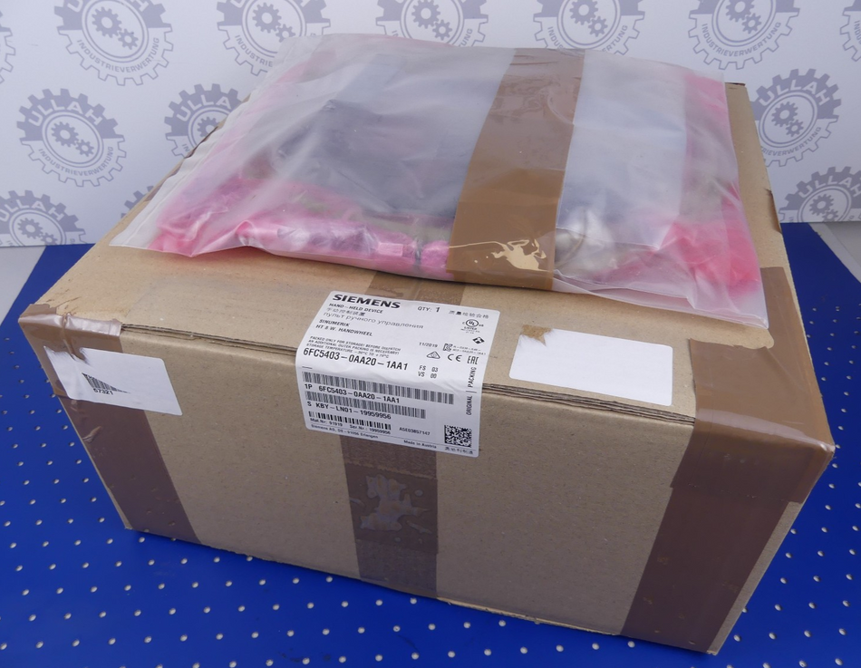 Siemens Sinumerik 6FC5403-0AA20-1AA1 Handwheel + Halterung