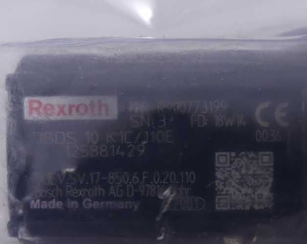 Rexroth DBDS10K1C/110E R900773199 Druckbegrenzungsventil