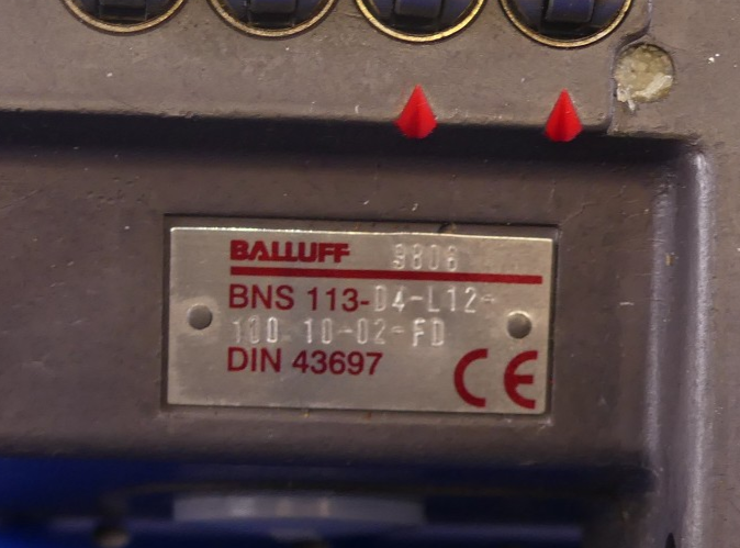 BALLUFF BNS 113-D4-L12-100 10-02-FD