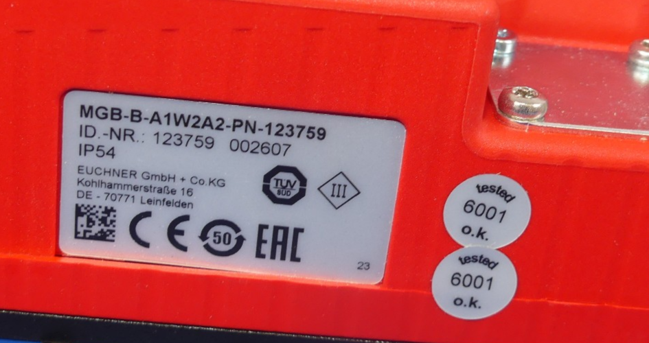 EUCHNER MGB-B-A1W2A2-PN-123759 V3.30.10 NEU
