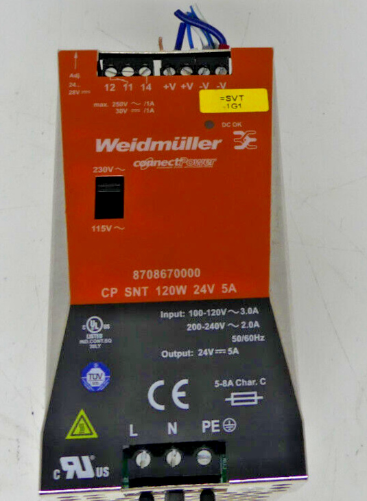 Weidmüller connect power Schaltnetzteil 8708670000