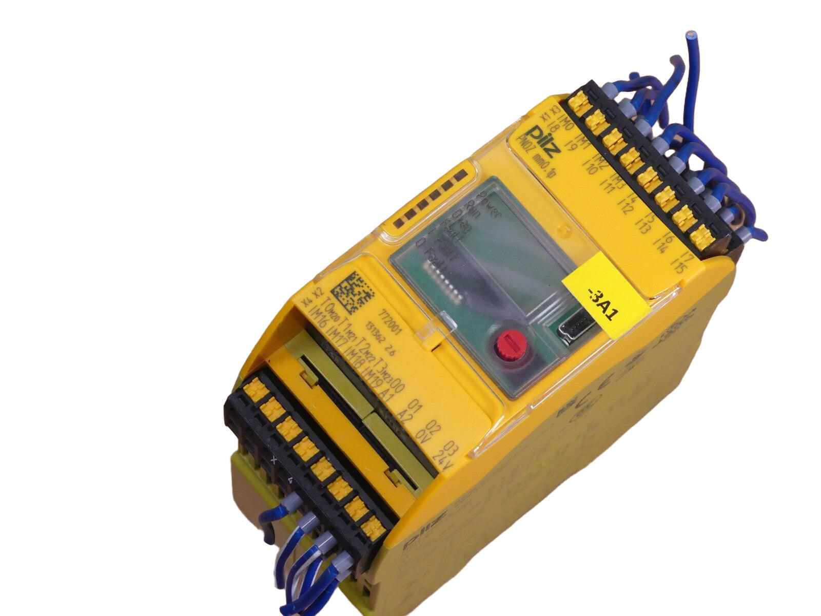 PILZ PNOZ mm0.1p Programmable Safety Relay used s.Bilder