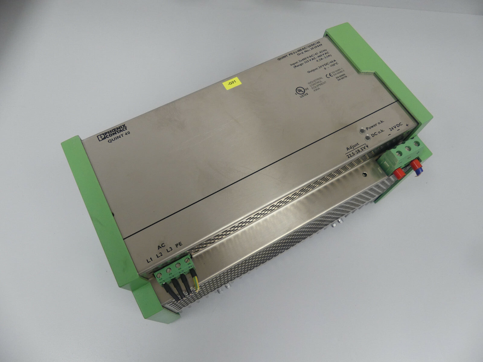 Phoenix Contact QUINT PS-3x400AC/24DC/40