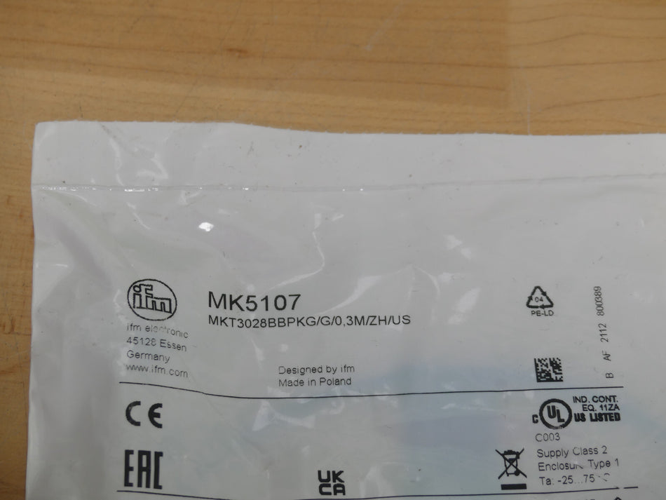 IFM MK5107 MKT3028BBPKG/G/0