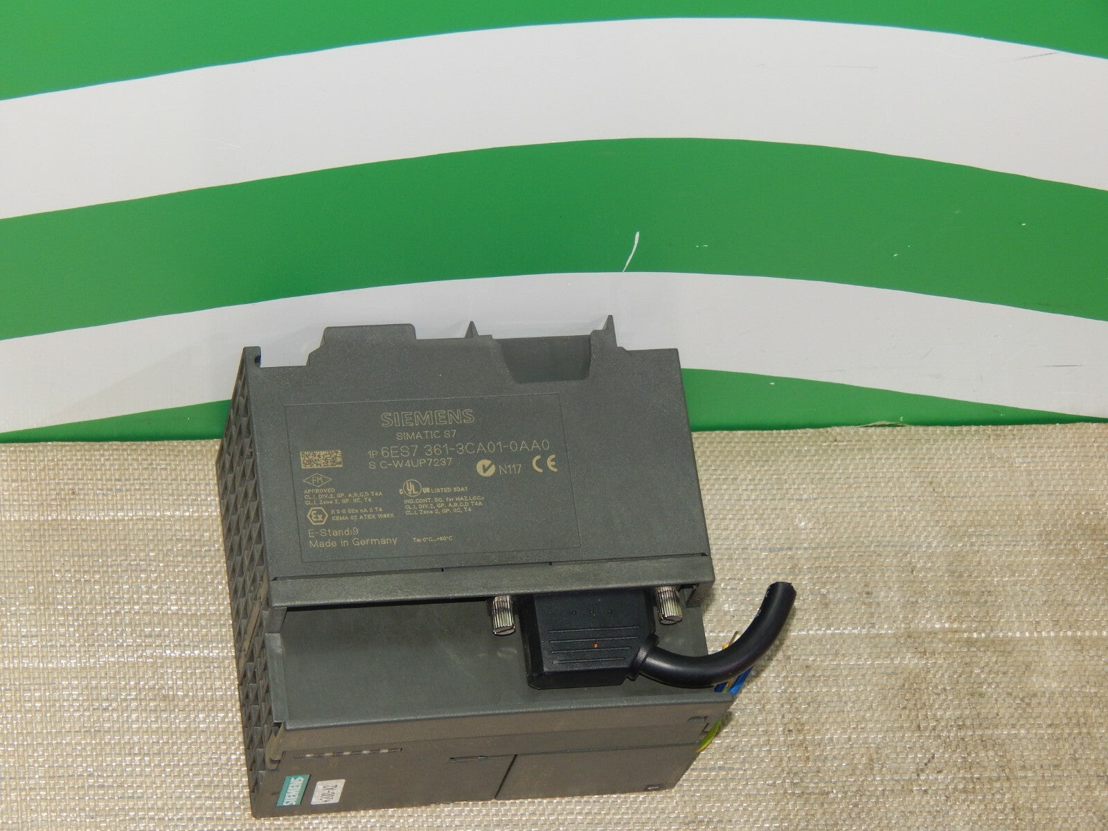  Siemens Simatic S7 6ES7-361-3CA01-0AA0 / 6ES7361-3CA01-0AA0  E-Stand: 9