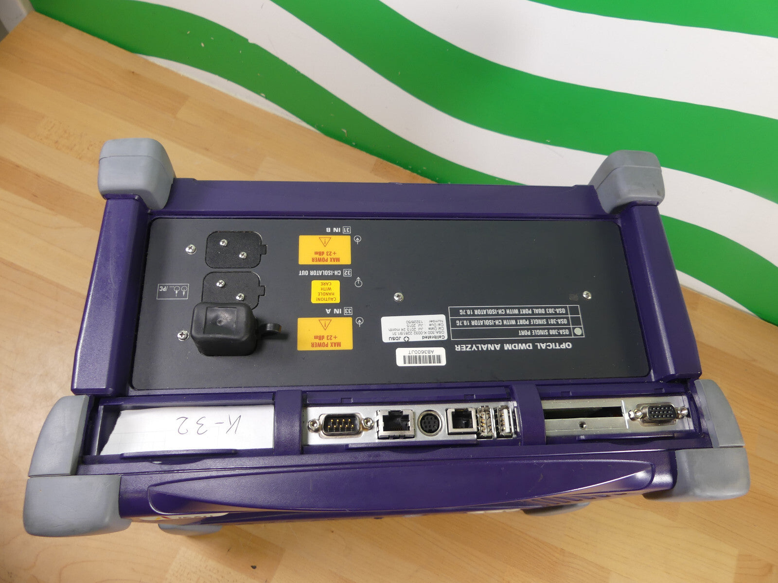 JDSU  T-Berd 8000  OSA-300 K-0032 2281/91.31 optischem DWDM-Analysator s.Bilder