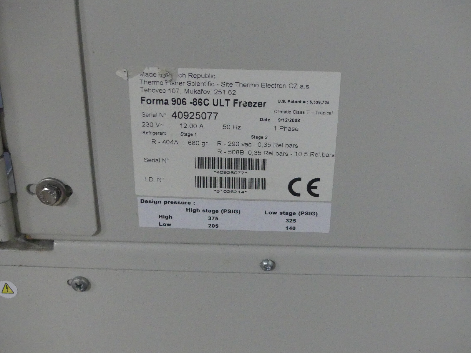 Thermo Scientific Forma 900 Serie  (beschädigt-ersatz teil)