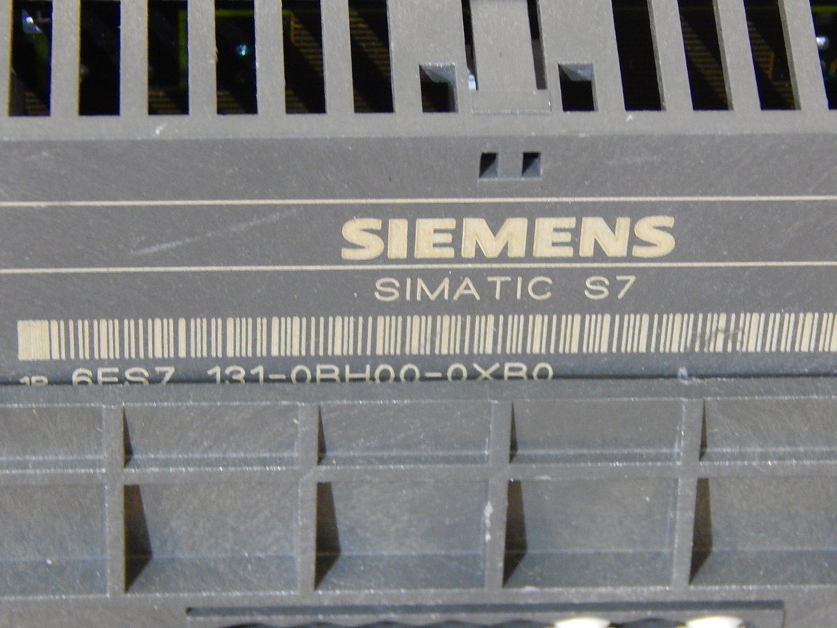 Siemens Simatic S7 6ES7131-0BH00-0XB0 + 6ES7193-0CA30-0XA0  used