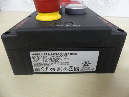 EUCHNER MGB-L1-ARA-AA2A1-S1-R-110792  + MGB-H-AA1A1-R-100464