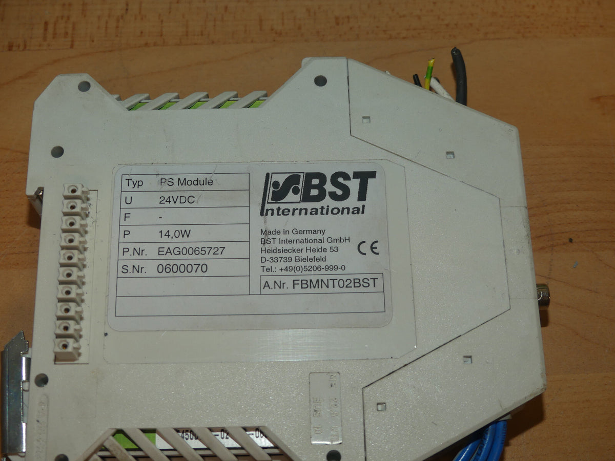 BST International ProLogic PS Modul A.Nr. FBMNT02BST PS Module P.Nr. EAG0065727