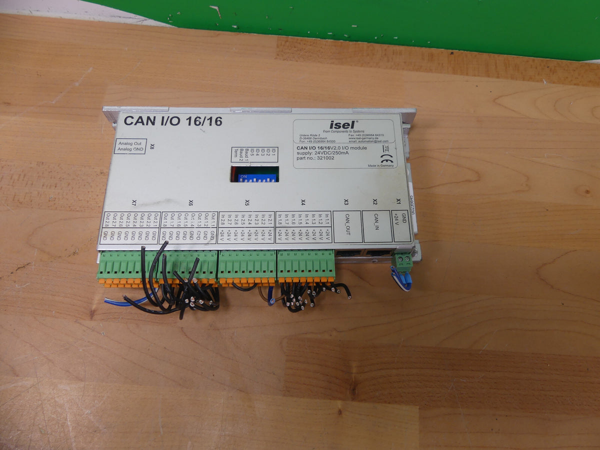Isel 390228 CAN I/O-Modul 16/16V2.0 24VDC/250mA