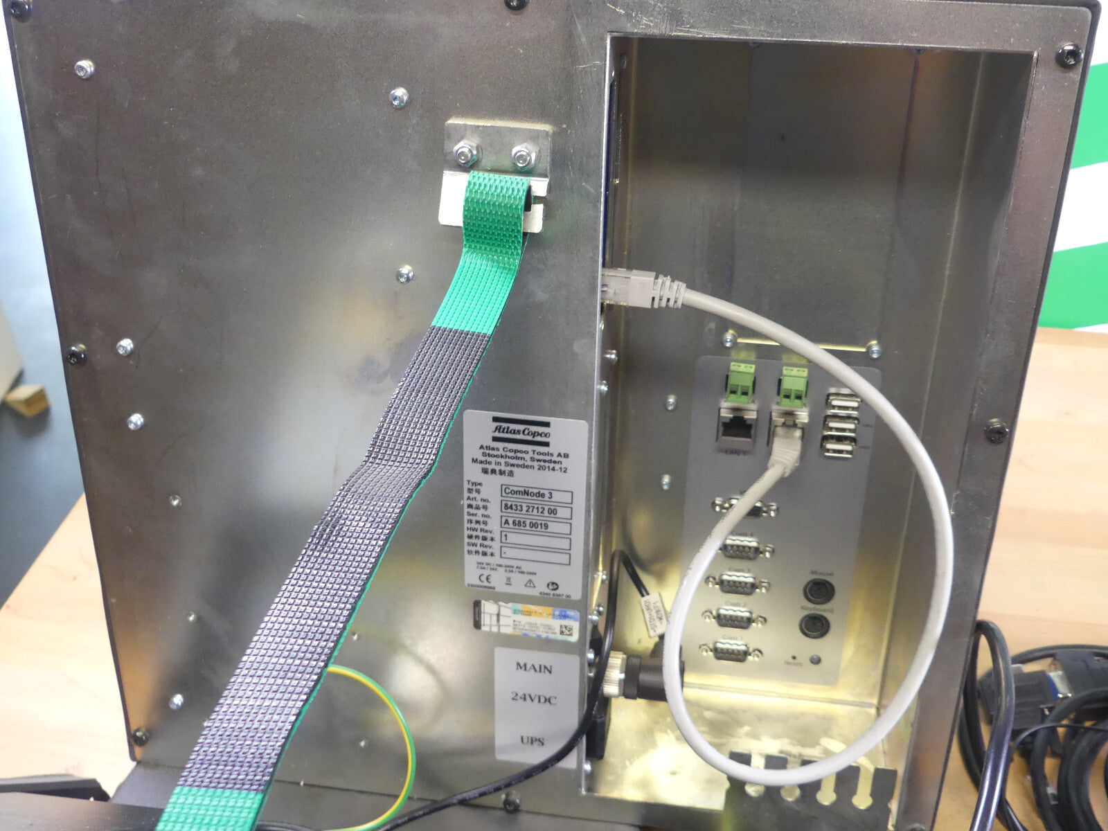 ATLAS COPCO Comnode 3 Touch Ser.No: A6850019 HW Rev.1