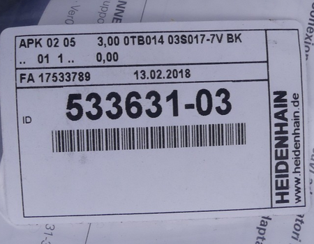 Heidenhain Adapterkabel 533631-03