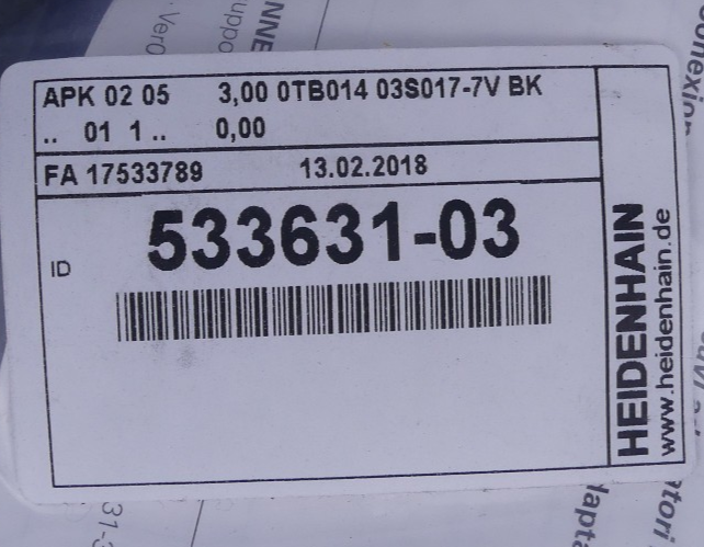 Heidenhain Adapterkabel 533631-03