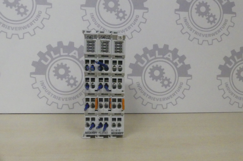 3x Beckhoff KL1418