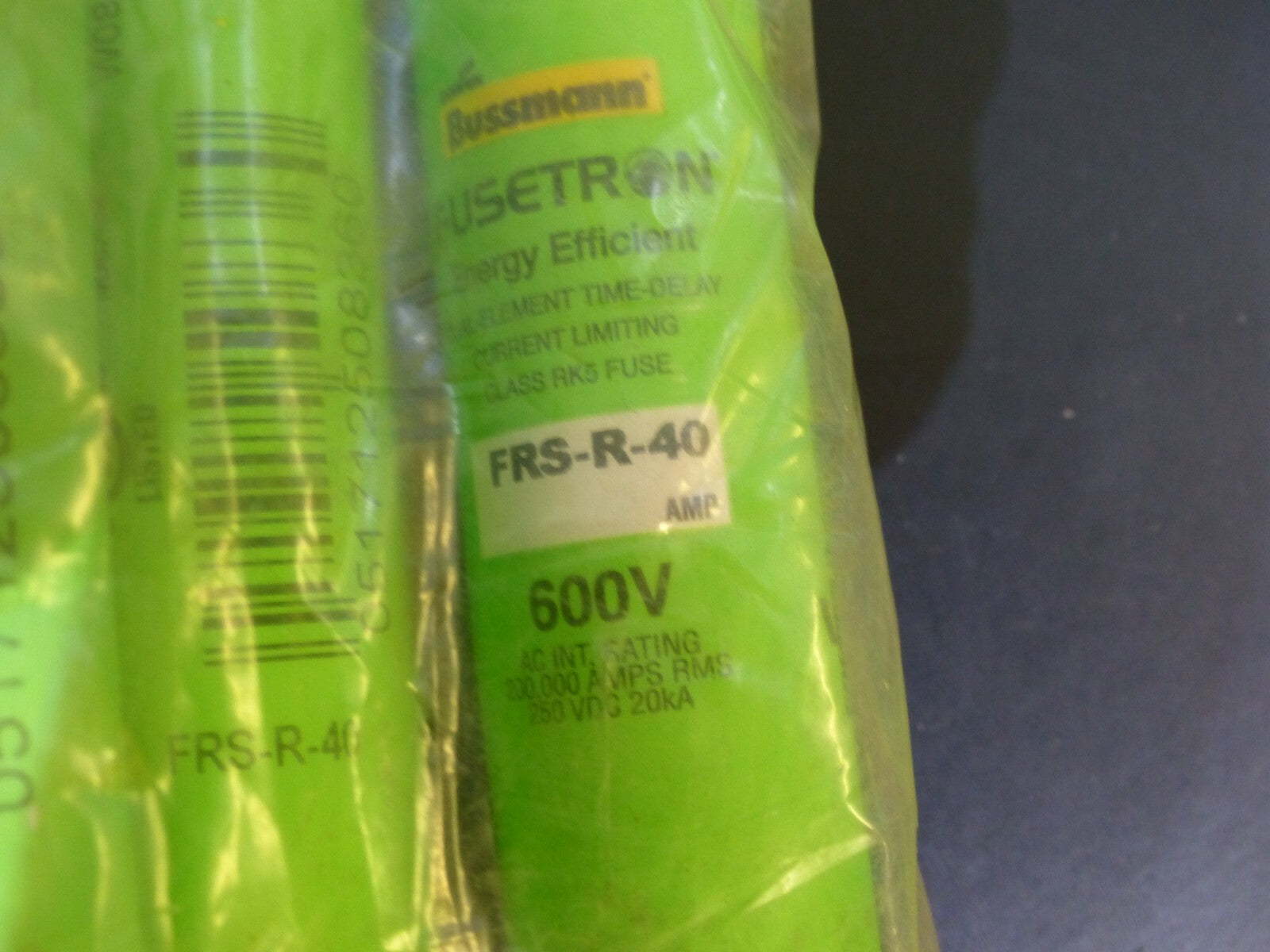 7x Bussmann FRS-R-40