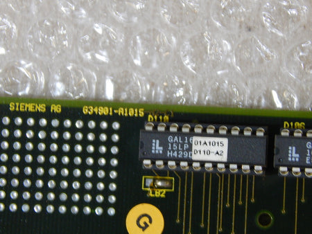 Siemens Trumpf 132273 G34901-A1015 Prozess I/O E-Stand: C01 Used