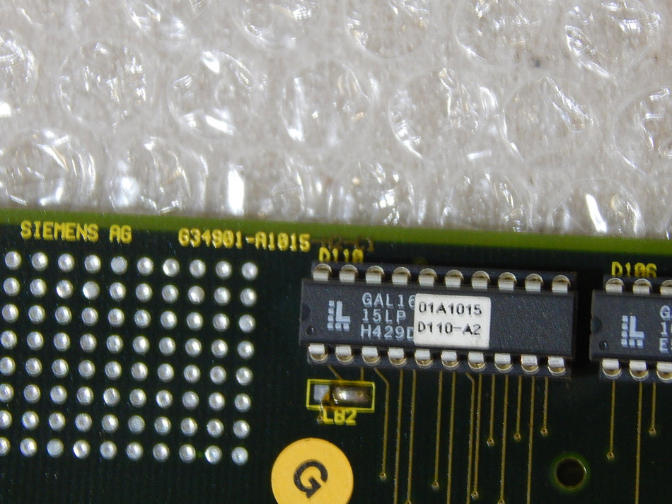 Siemens Trumpf 132273 G34901-A1015 Prozess I/O E-Stand: C01 Used