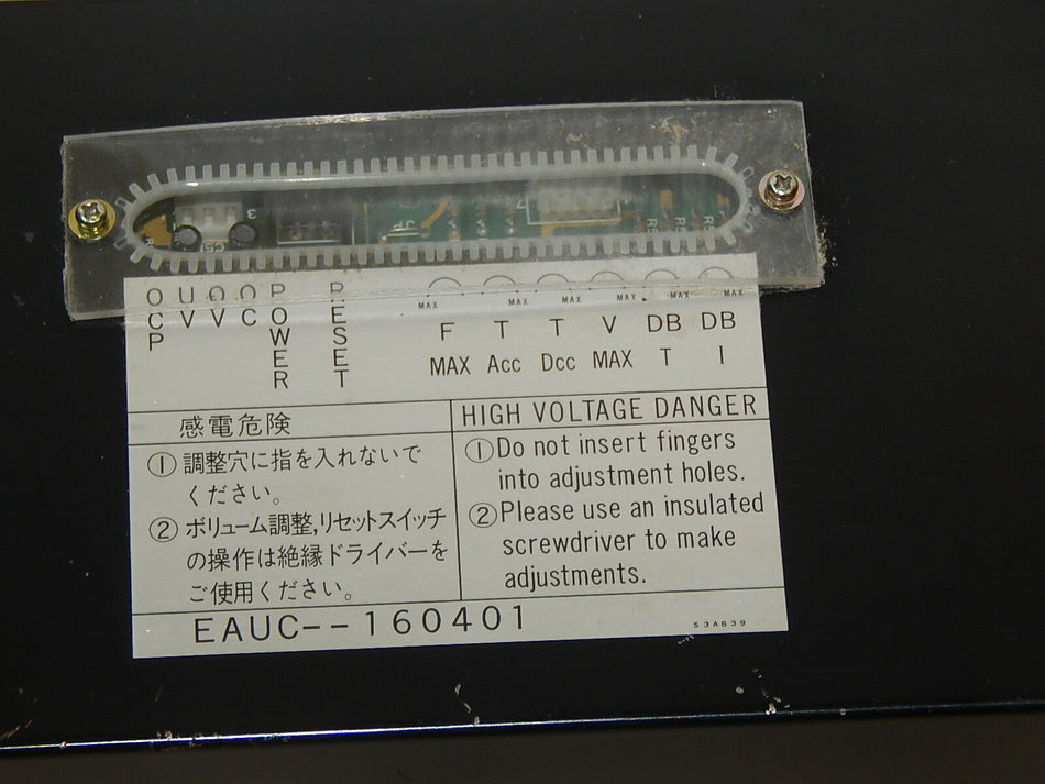 DISCO Principal  Spindele  Frequency Converter DV-509M-2200E used 