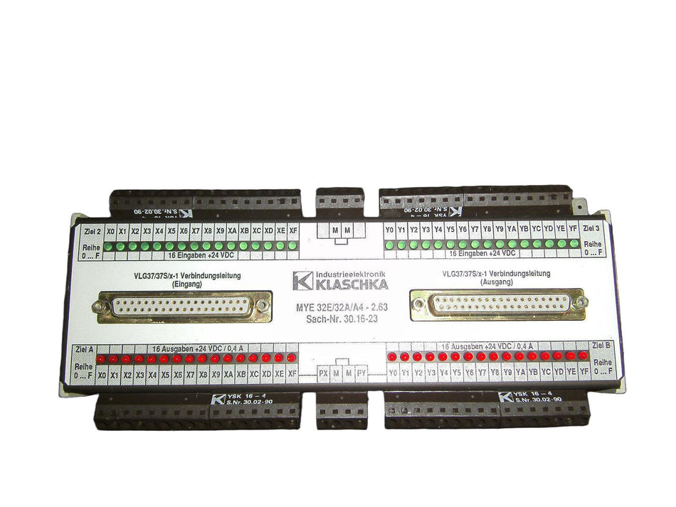 3Klaschka Industrieelektronik  MYE 32E/32A/A4-2.63/Sach-Nr.30.16-23
