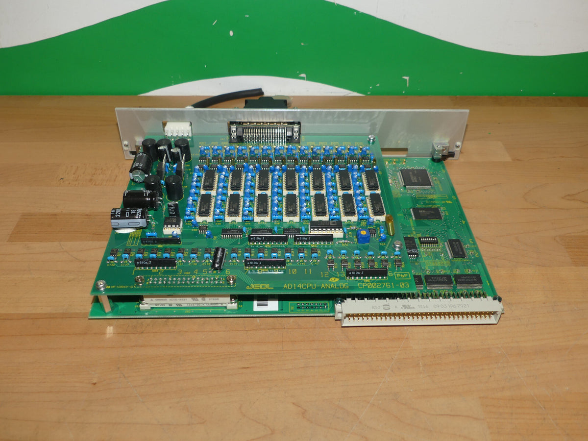 Jeol CP002761-03 AD14CPU Analog CP 002761 03