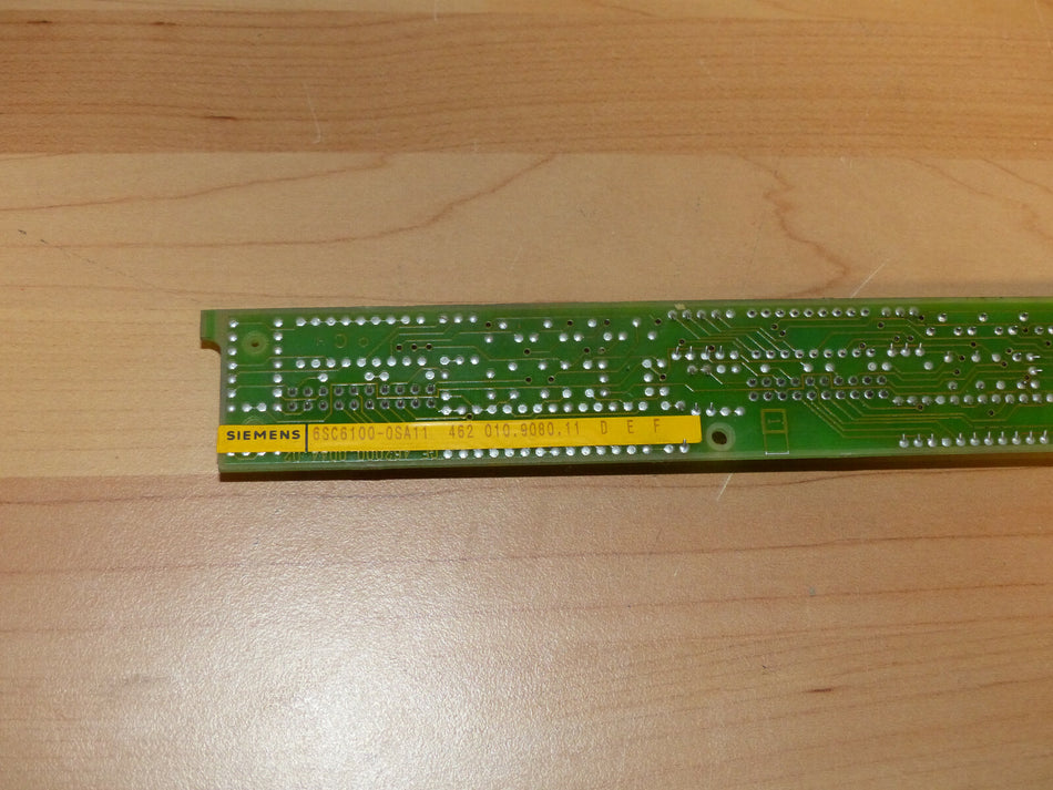 siemens 6sc6100-0sa11 462 010.9080.11 used s.Bilder