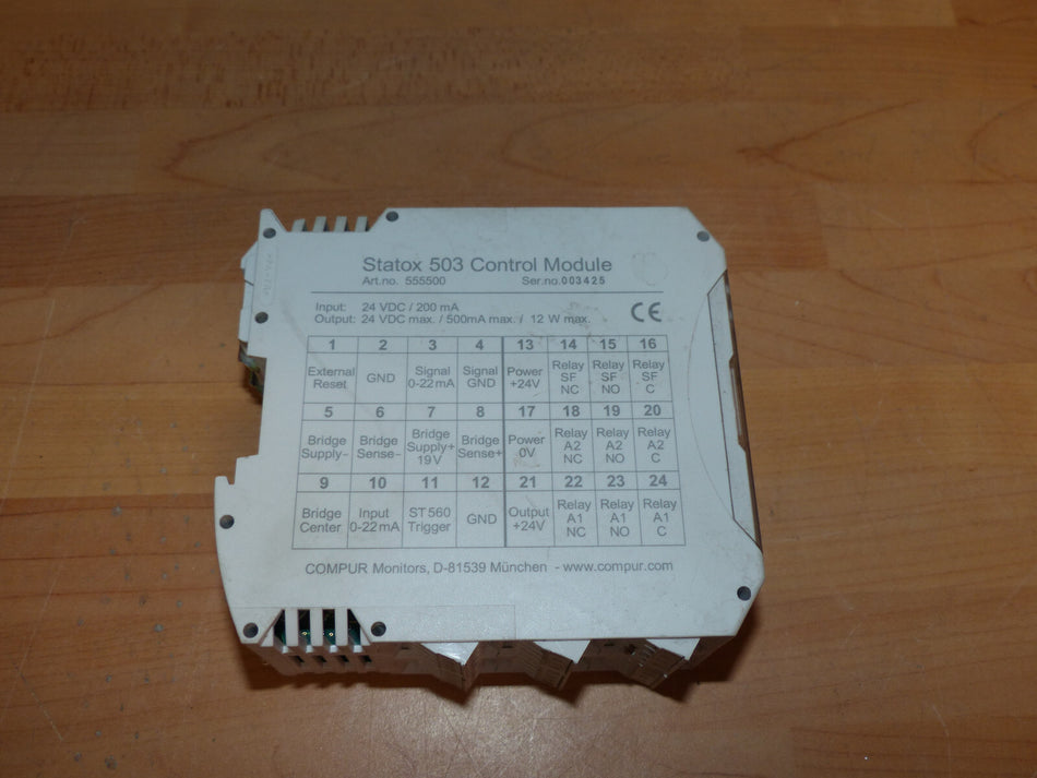 compur monitors statox 503 used s.Bilder