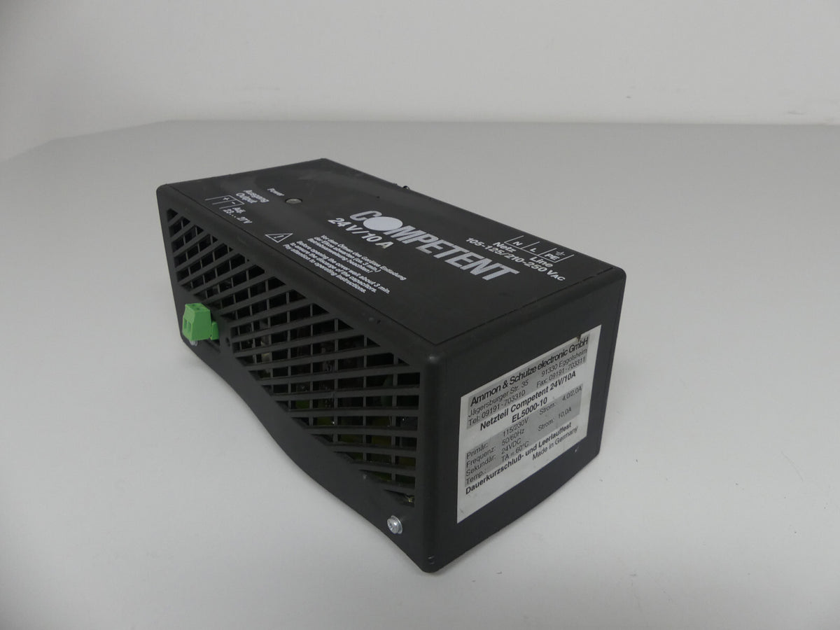 Ammon & Schulze Electronic Netzteil Competent 24V/10A EL5000-10