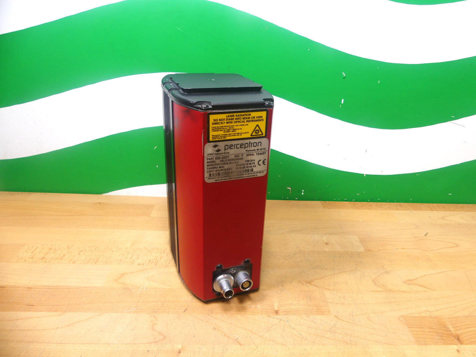 perceptron HELIX MICRO/H0200 PART 920-2007 Rev F s.Bilder