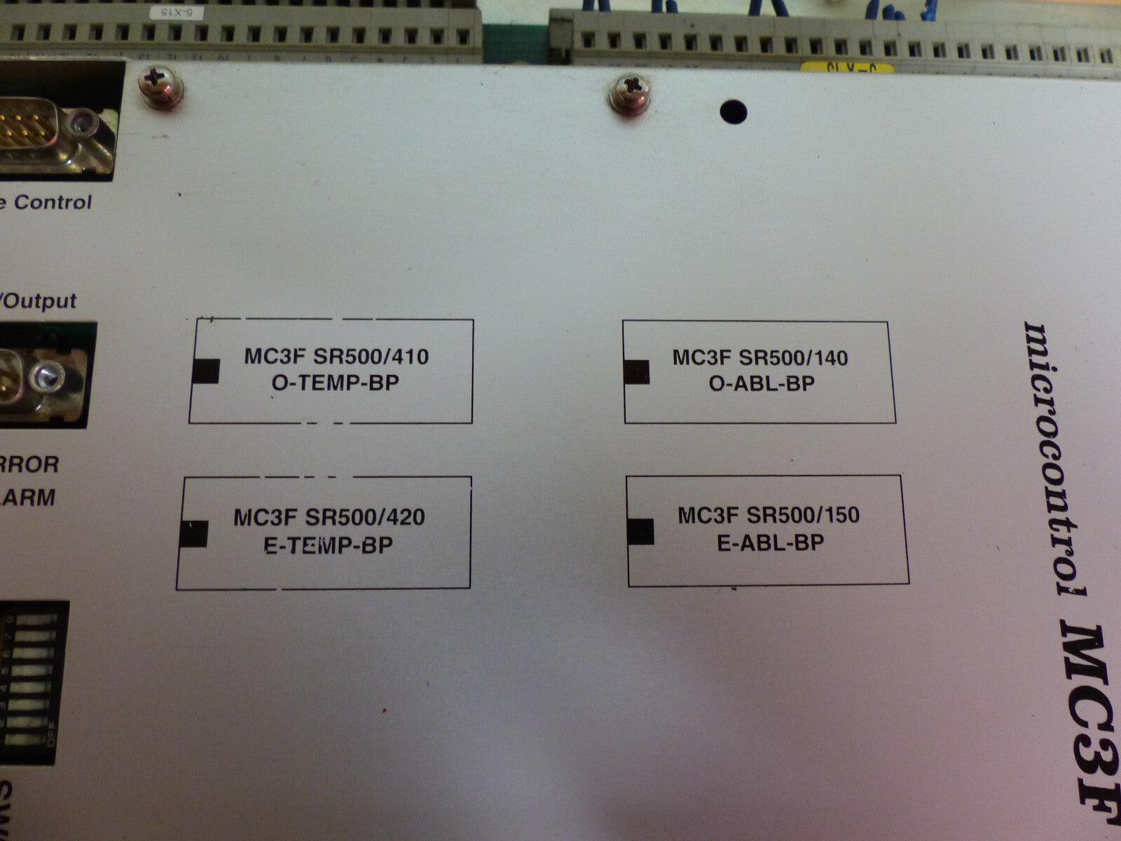 KRAUSS MAFFEI  Microcontrol MC3F ABLAUFST:5089645 SN.7405 s.Bilder