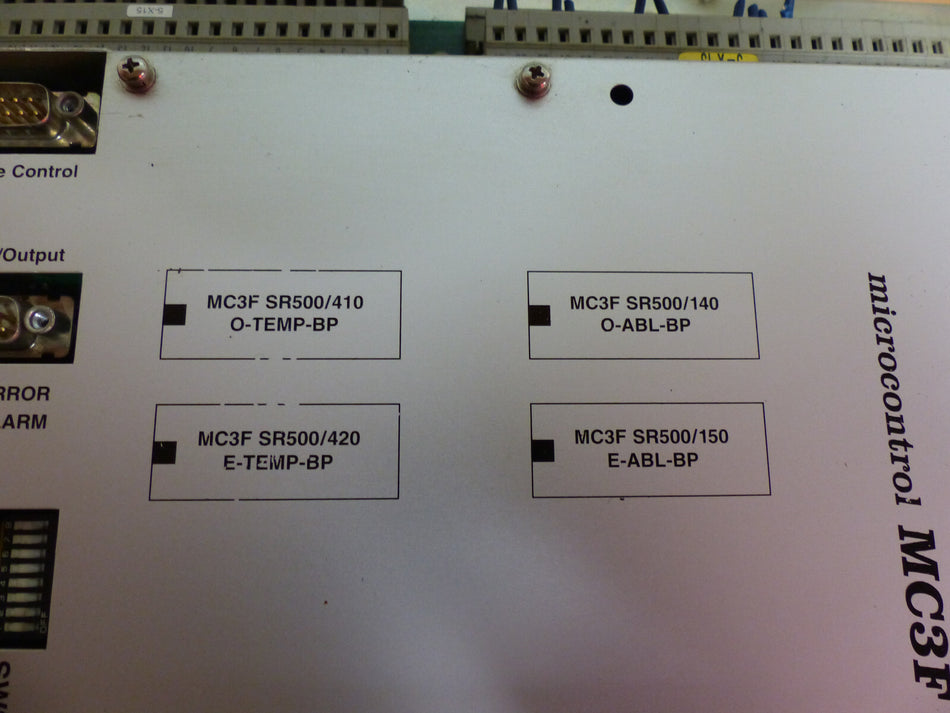 KRAUSS MAFFEI  Microcontrol MC3F ABLAUFST:5089645 SN.7405 s.Bilder