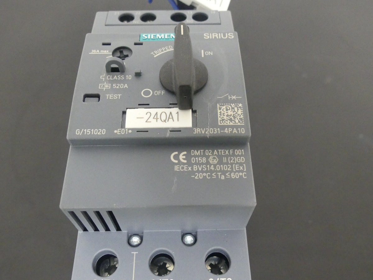 Siemens Leistungsschalter 3RV2031-4PA10 used s.Bilder