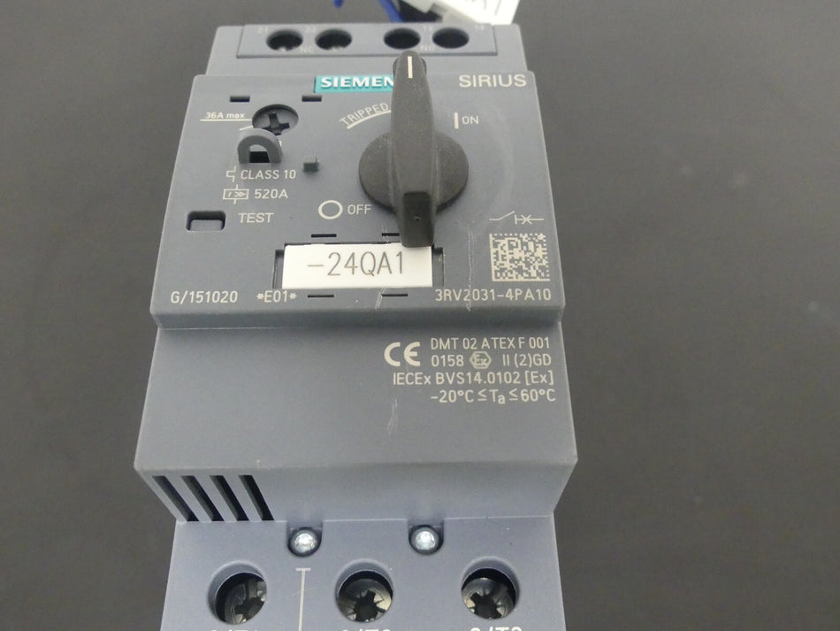 Siemens Leistungsschalter 3RV2031-4PA10 used s.Bilder