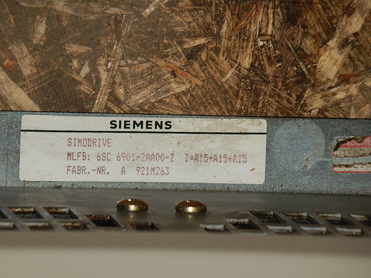 Siemens Simodrive 6SC6901-2AA00-Z =A15+A15+A15