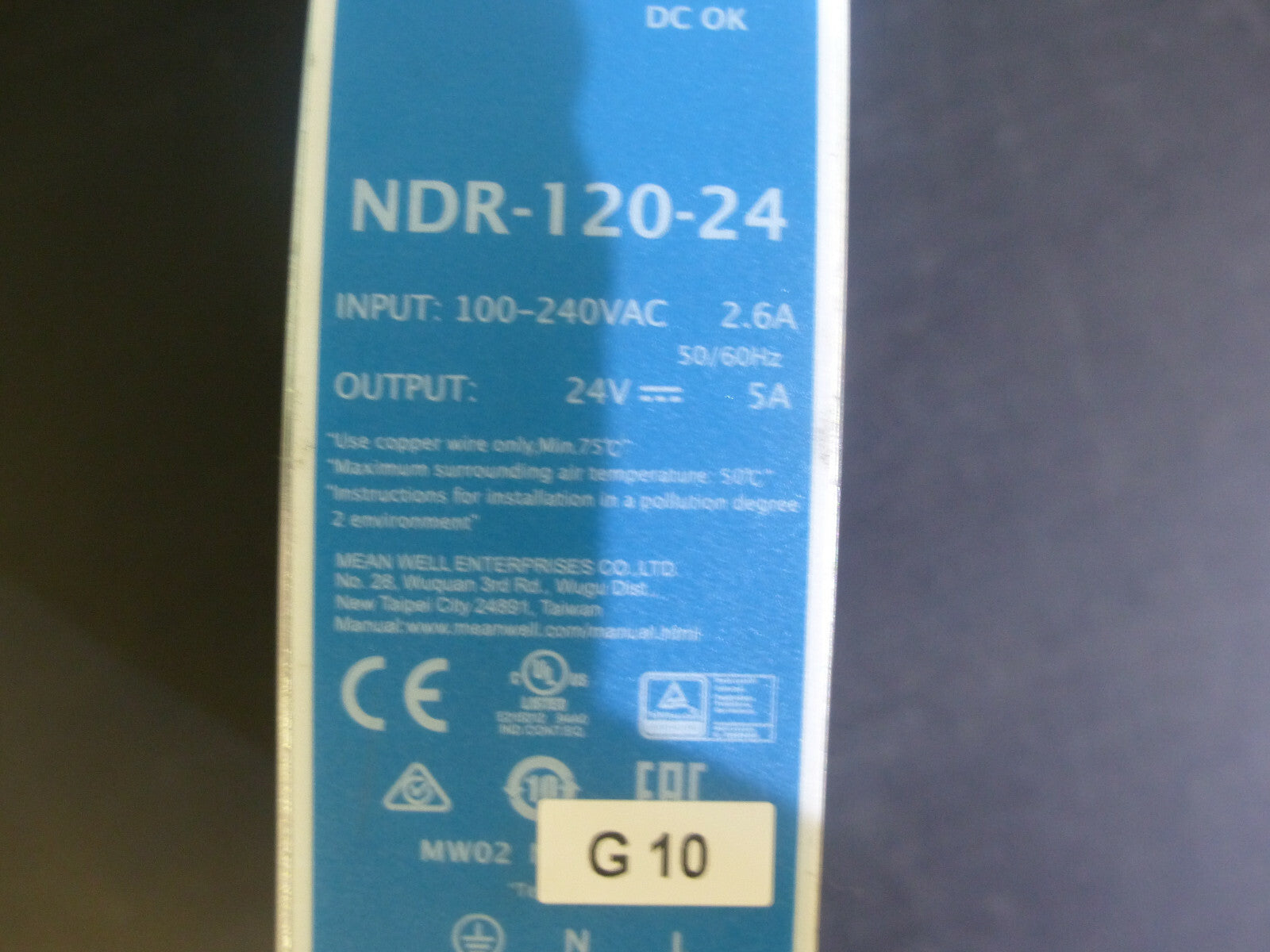 Meanwell NDR-120-24