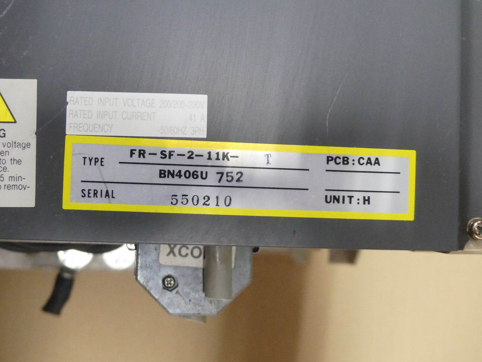 Mitsubishi Achsverstärker Stromrichter FR-SF-2-11K- T  FR-SF-2-11K-T BN406U 752