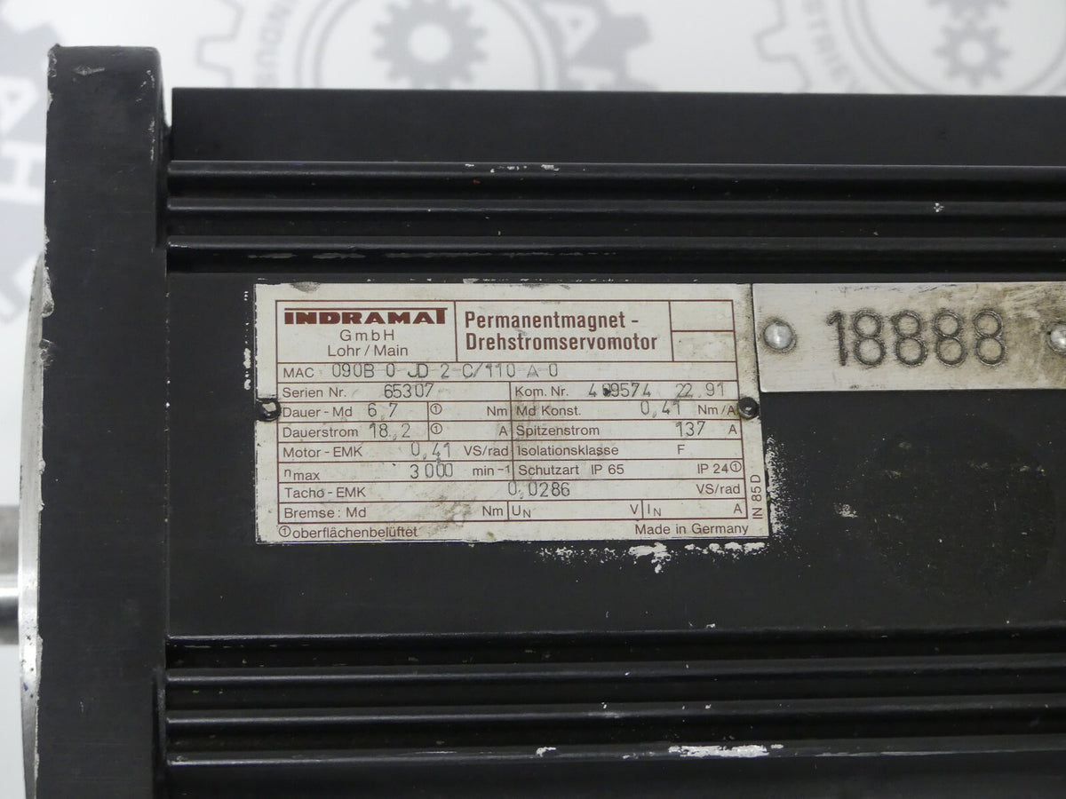 Indramat MAC090B-0-JD-2-C/110-A-0