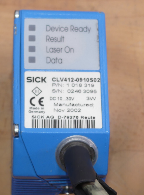 SICK CLV412-0910S02