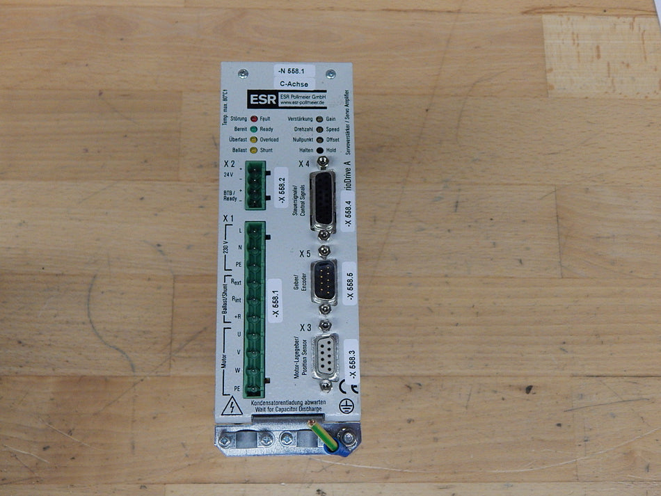 ESR AC-Servoverstärker TrioDrive A  // BN 6551.3701-K5-G1-S9 Used
