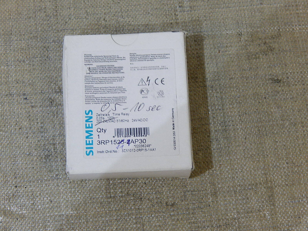  Siemens  3RP1511-1AP30 Zeitrelais