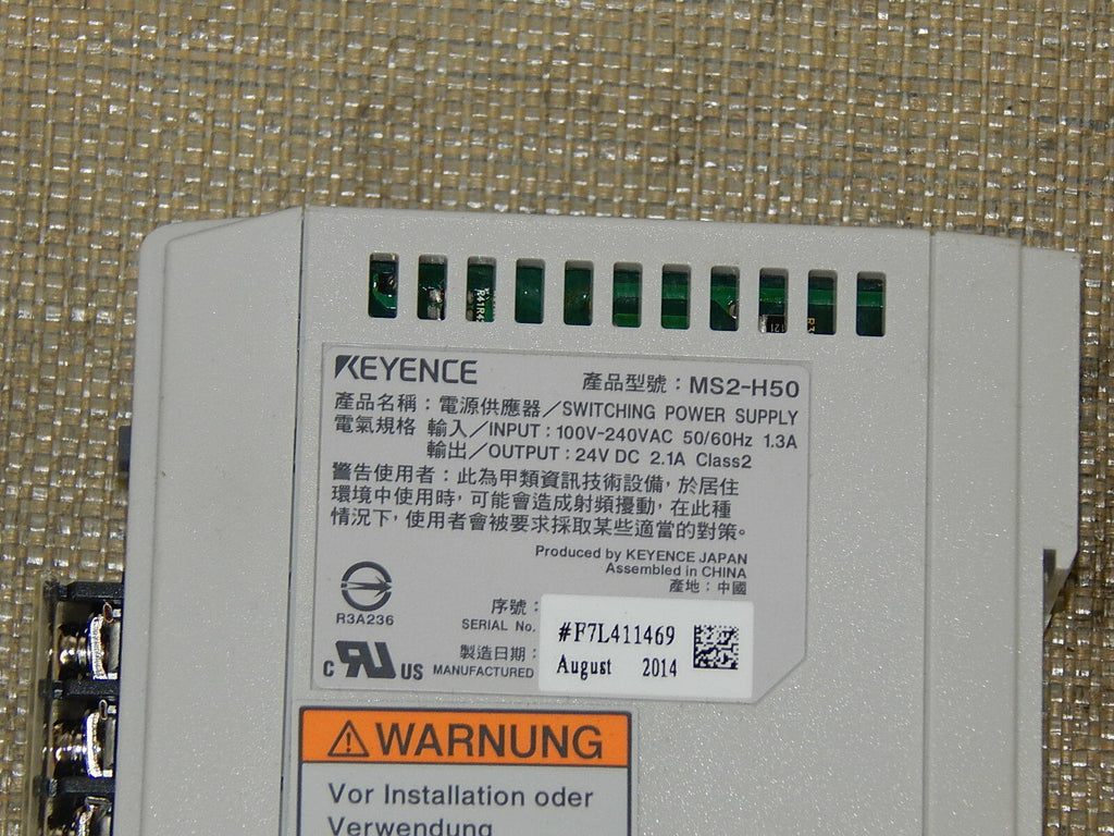  Keyence Keyence MS2-H50 2.1A  used