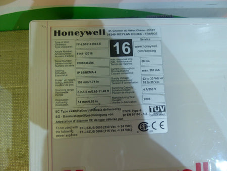  HONEYWELL  FF-LS16141962A-E  / 4141-12018 Control  s.Bilder