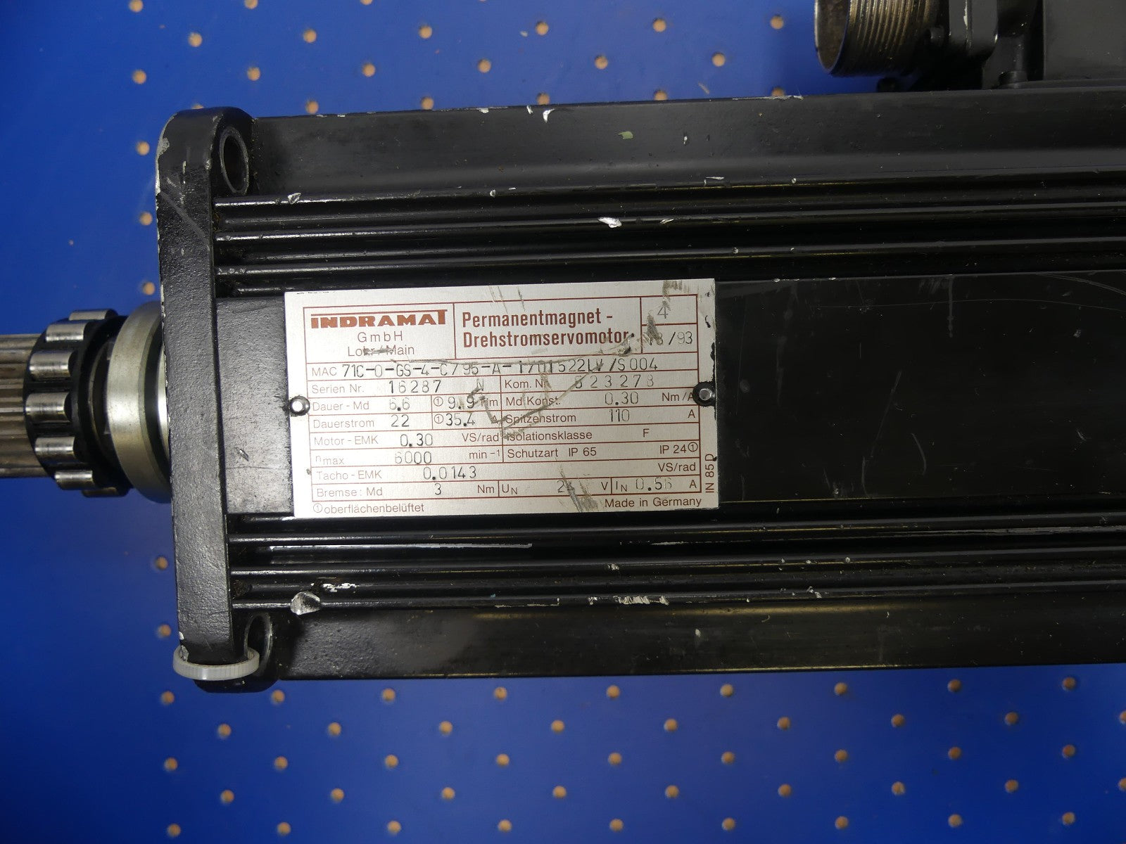 Indramat MAC71C-0-GS-4-C/095-A-1/DI522LV/S004
